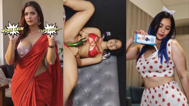 Archita Phukan Nude Masturbation in Sexy Red Bra