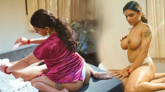 Resmi Nair Giving Thai Massage, Blowjob and Hardcore Fucking