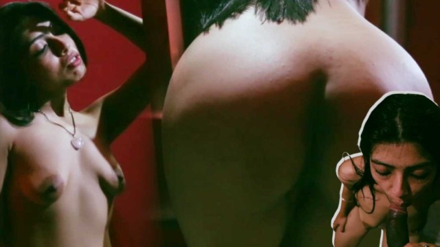 Miss Mishti Strips Nude, Takes a Shower, and Gives a Blowjob to Her Boyfriend in the Shower
